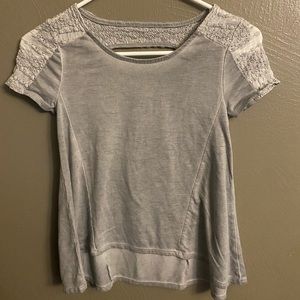 Girls grey mudd loose t-shirt